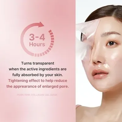 Medicube PDRN Pink Collagen Gel Mask Pack 4 x 28ml