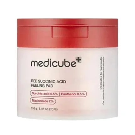 Medicube Red Succinic Acid Peeling Pads 70 pcs